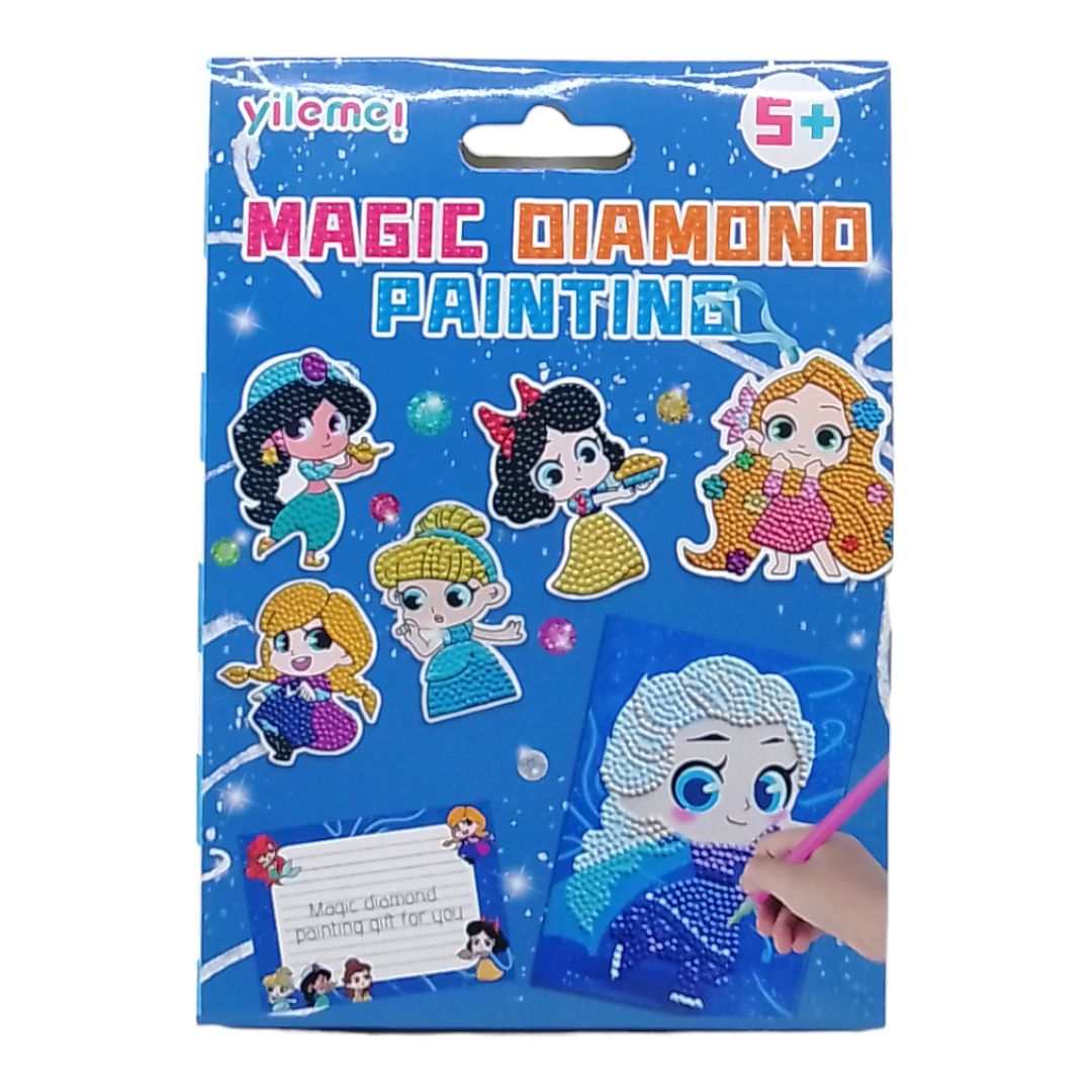 Алмазна мозаїка "Magic Diamond Painting: Принцеси"