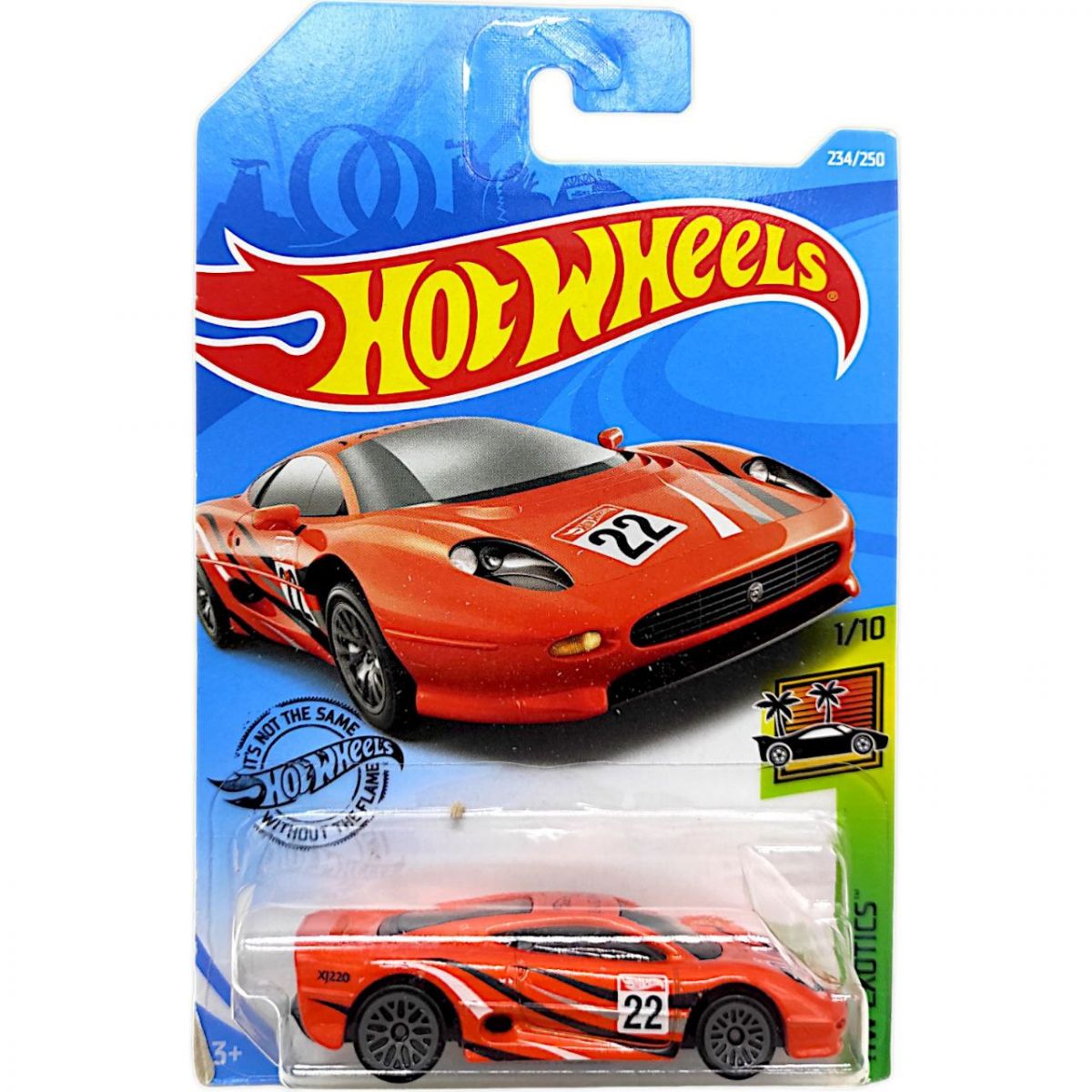 Машинка "Hot wheels: Jaguar xj220" (оригінал)