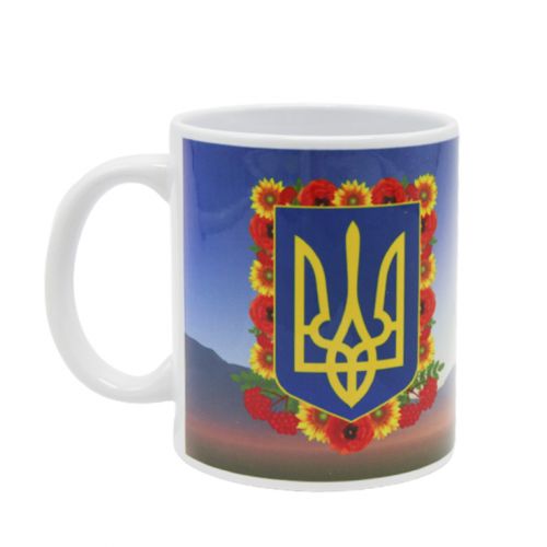 Чашка "Україна у квітах" фото