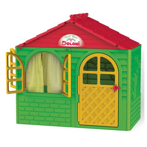 Дитячий будиночок "Будинок зі шторками" фото