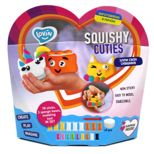 Набір для ліплення "Squshy Cuties" фото