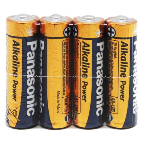 Батарейка PANASONIC LR06 Alkaline Power 1х4 шт. , shrink фото
