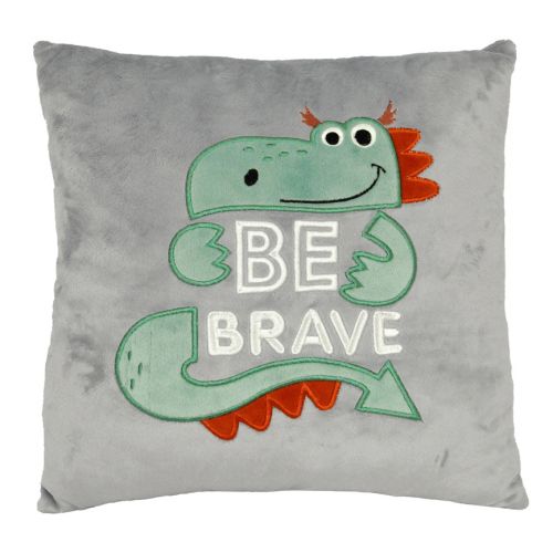Подушка декоративна "Be Brave" (32х32 см) фото