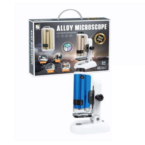Мікроскоп дитячий "Alloy Microscope" (синій) фото