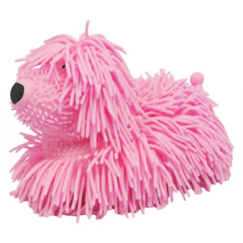 Іграшка-світяшка “Песик командор”, рожева фото