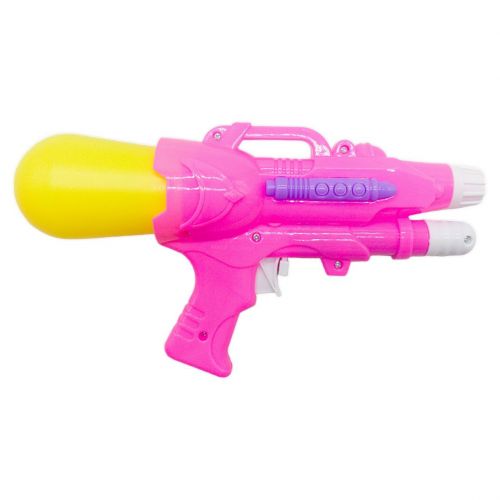 Водний пістолет (пластиковий), 25 см, рожевий фото