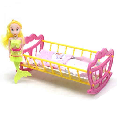 Дитяча іграшка "Ліжечко з лялькою" фото