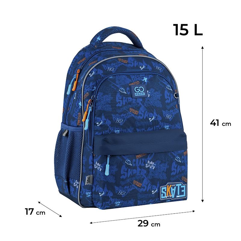 Рюкзак GoPack Education 182M Crazy Skate Рюкзак GoPack Education 182M Crazy Skate