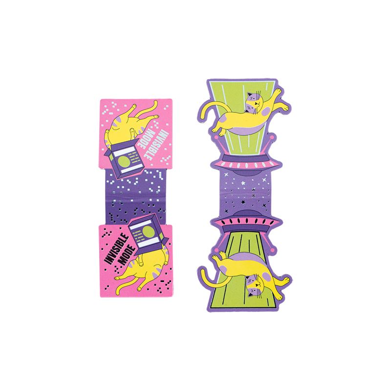 Набір магнітних закладок з фігурними скріпками Cat  фото 10 Набір магнітних закладок з фігурними скріпками Cat  фото 10