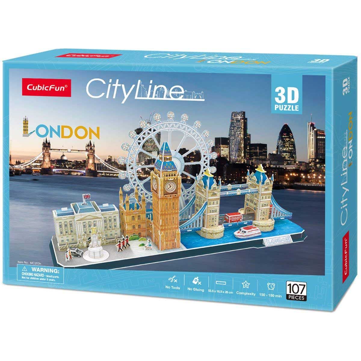 ТРИВИМIРНА ГО ЛОВОЛОМКА-КОНСТРУКТОР CITY LINE LONDON  фото 10 ТРИВИМIРНА ГО ЛОВОЛОМКА-КОНСТРУКТОР CITY LINE LONDON  фото 10
