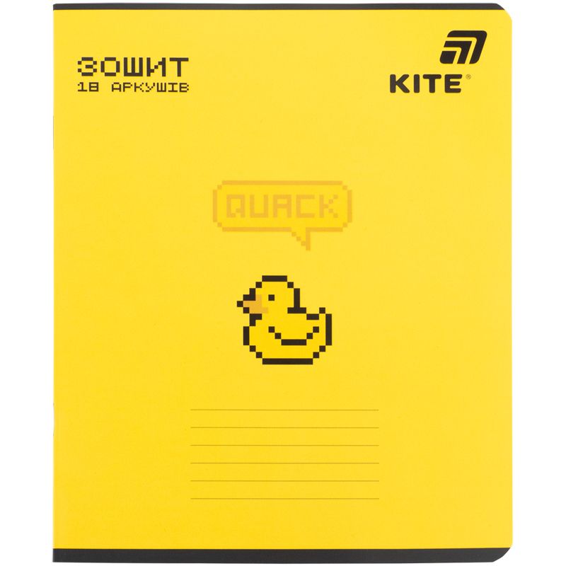 Зошит 18 арк. , лін. , софт тач + УФ лак об'ємний, Kite OC  фото 10