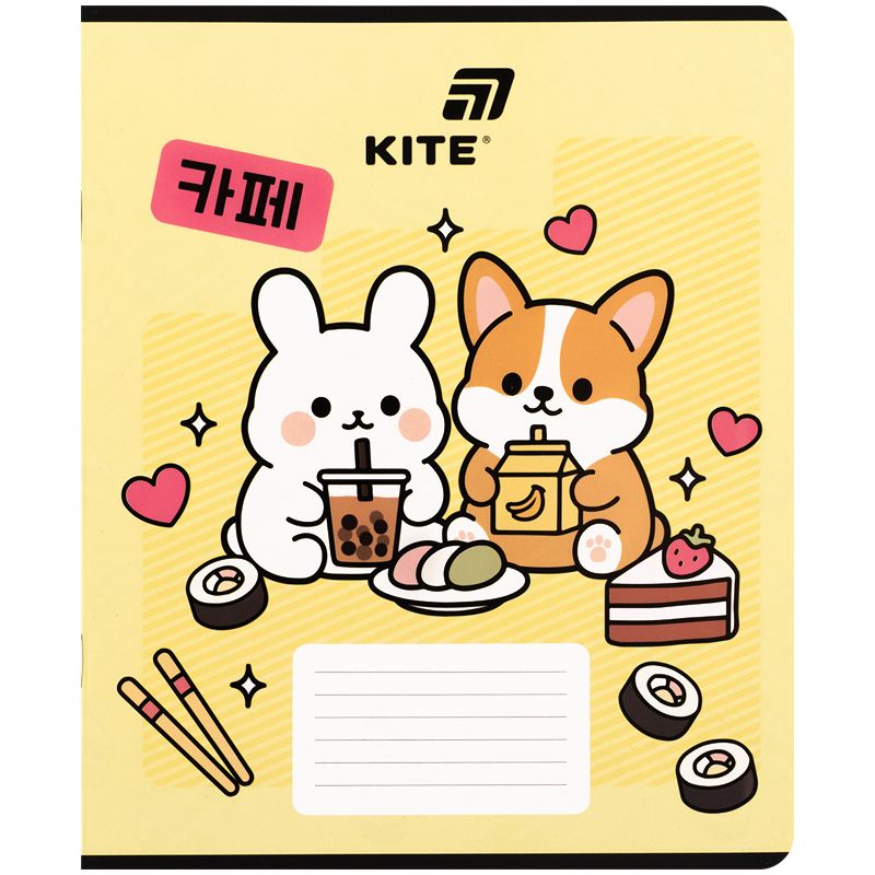 Тетрадь 18 л. , кл. , софт тач + УФ лак, Kite  фото 10