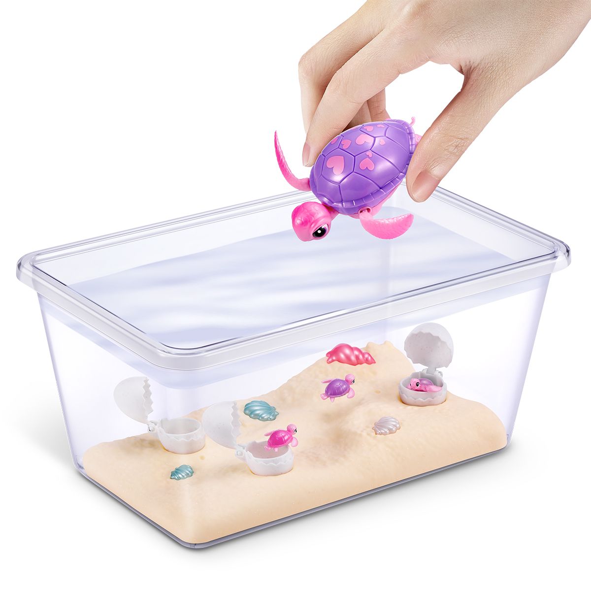 Интерактивный игровой набор Pets Alive – Мама черепаха с сюрпризом  фото 10