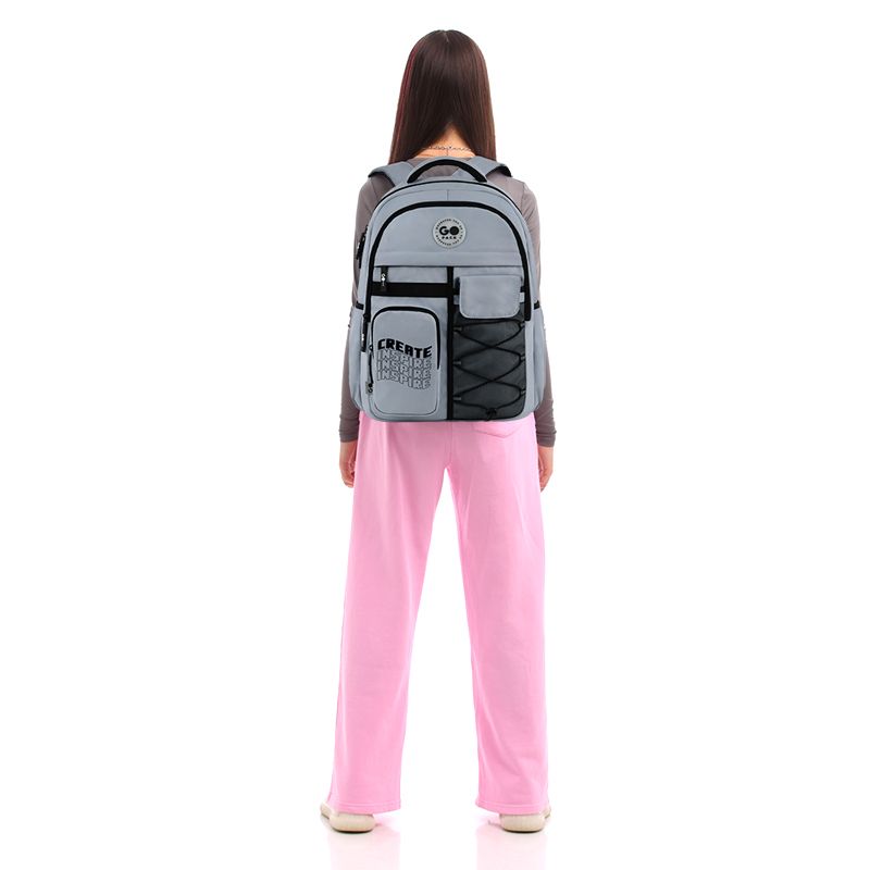 Рюкзак GoPack Education Teens 184 сірий  фото 10