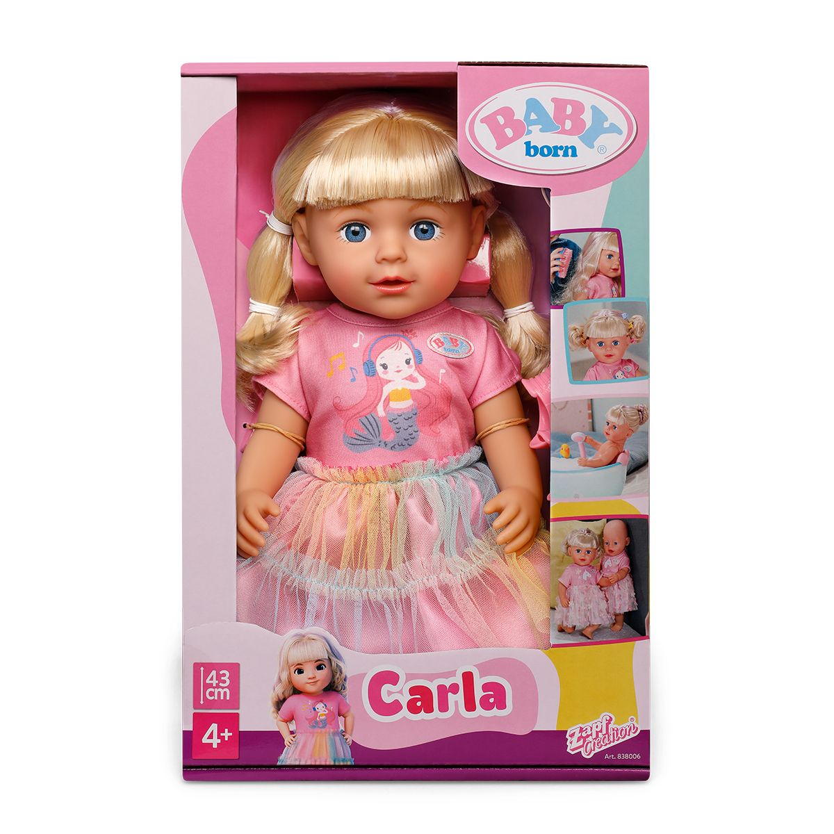 Кукла Baby Born – Очаровательная Карла  фото 10