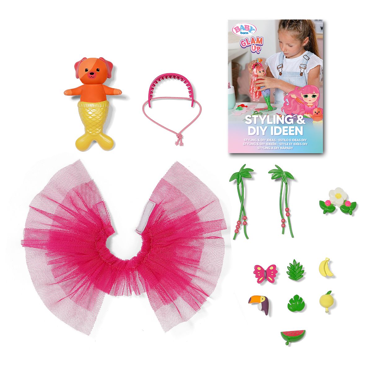 Кукла Baby Born серии Glam Up – Русалочка Саншайн (28 см)  фото 10