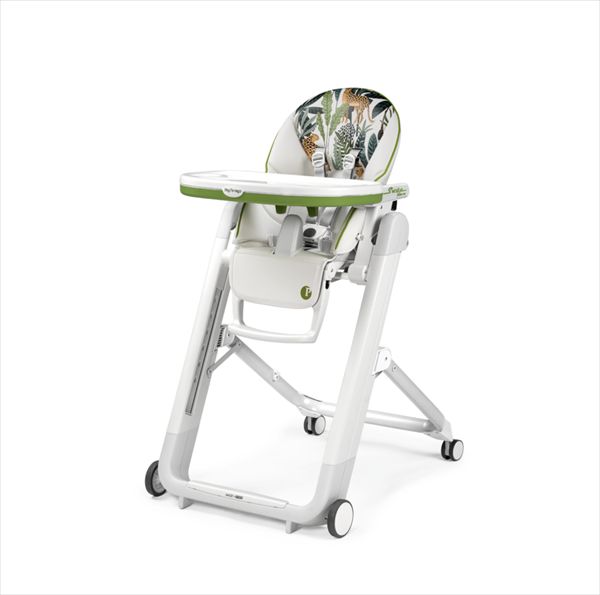 Стільчик для годування Peg-Perego Siesta Follow Me з тропічним малюнком  фото 10
