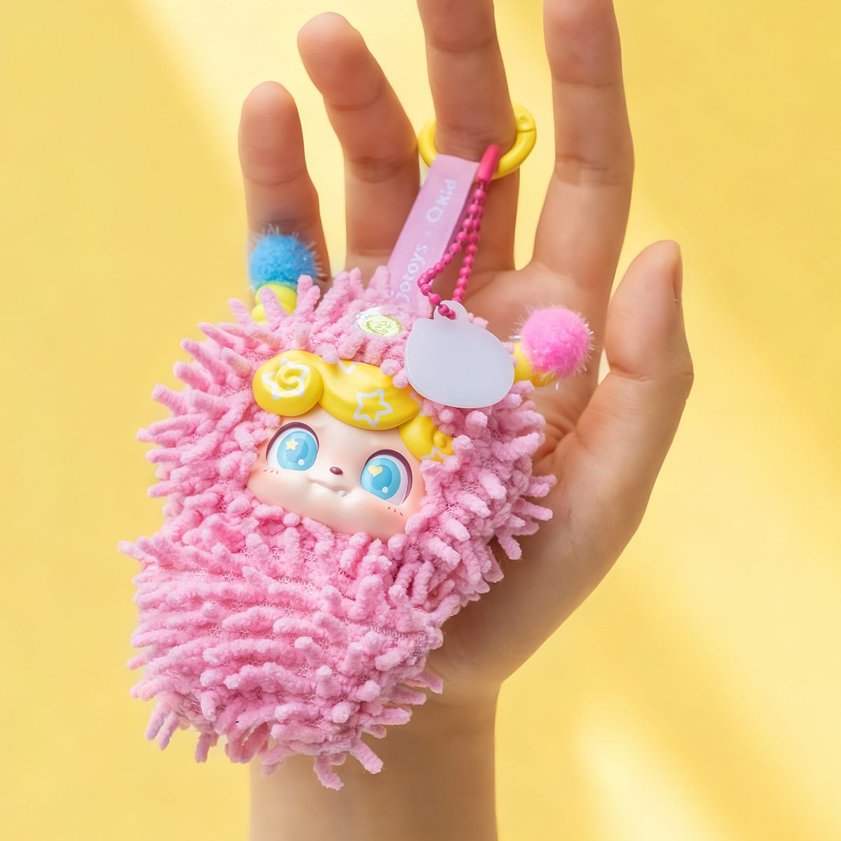 Колекційна мʼяка іграшка з кільцем POP TOP JOTOYS серії Q. Kid - Космо-хвилі  фото 10