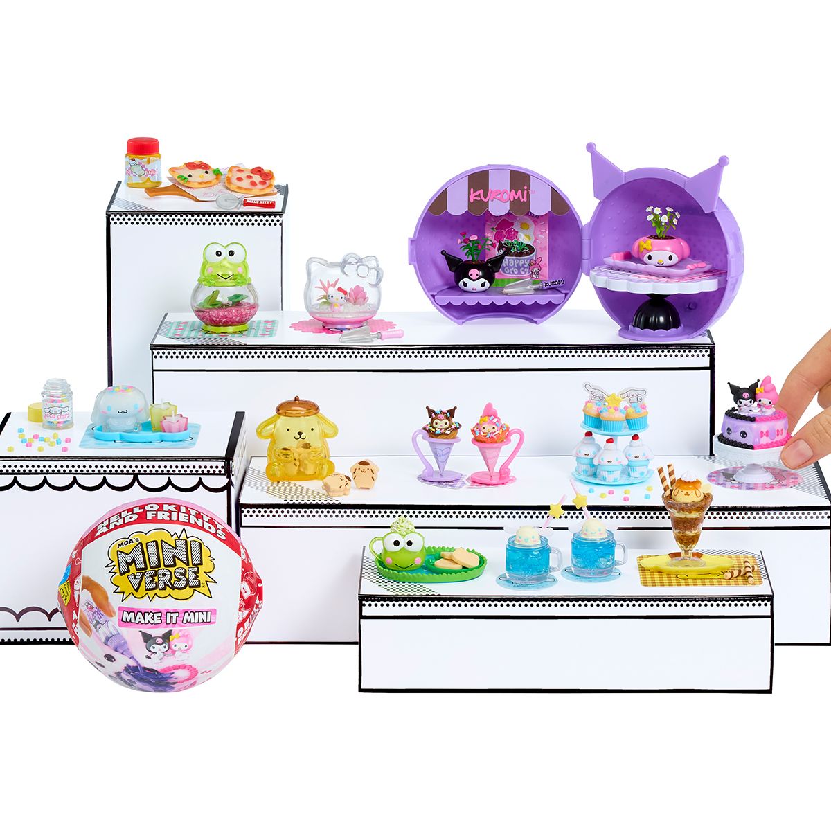 Игровой набор Miniverse серии Sanrio S2 – Создай стиль вместе с Хеллоу Китти и друзьями  фото 10