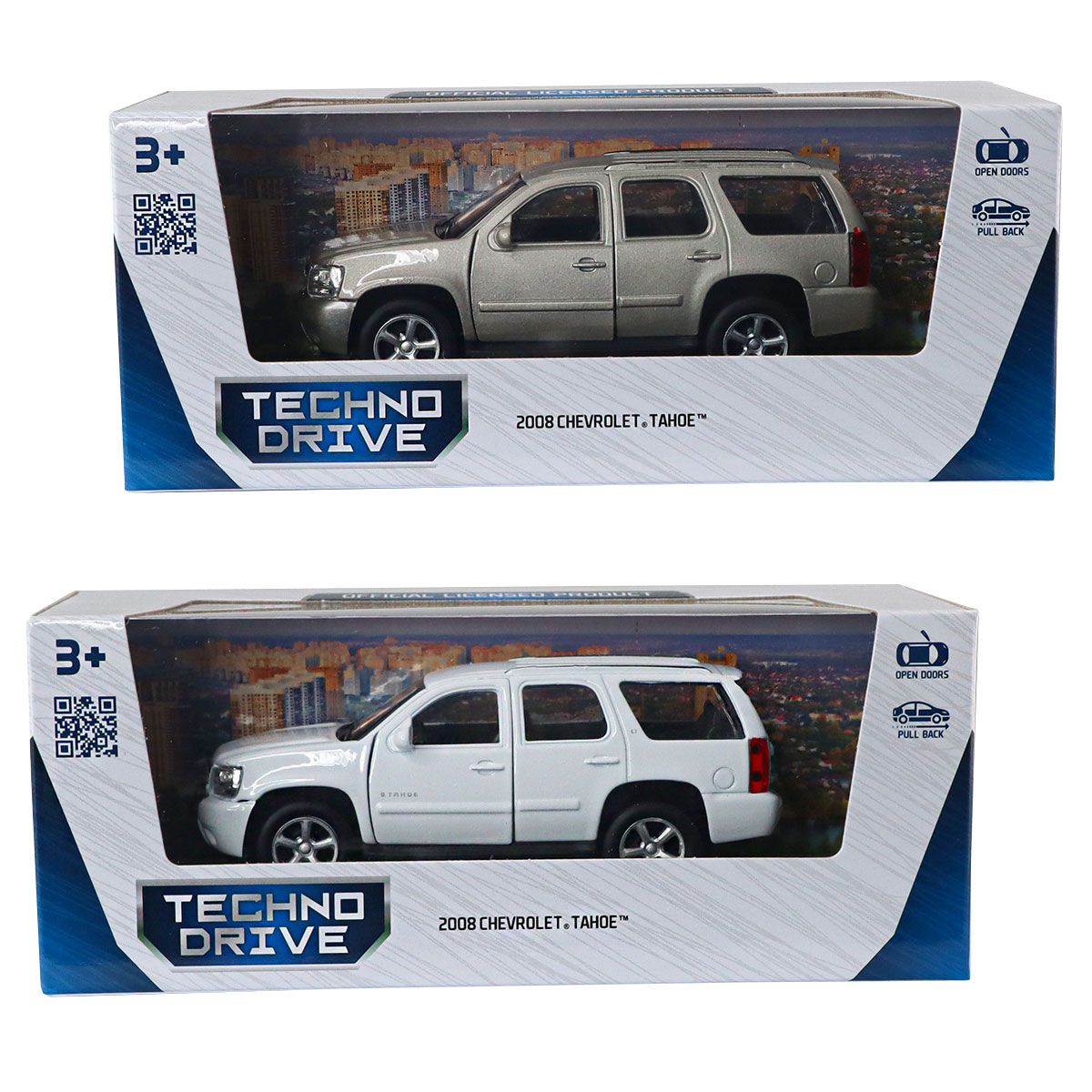 Автомодель - Chevrolet Tahoe 2008 (білий, сірий)  фото 10