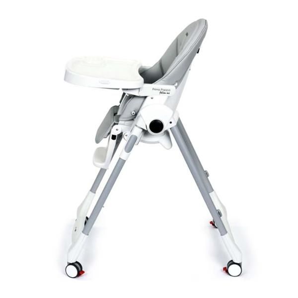 Стульчик для кормления Peg-Perego Prima Pappa Follow Me, серый  фото 10