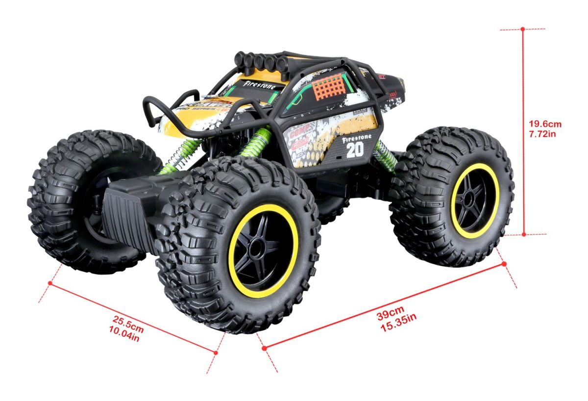 Машина на радіокеруванні Rock Crawler Pro чорний  фото 10