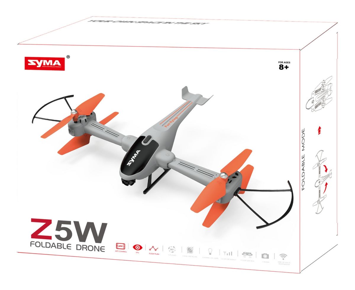Квадрокоптер іграшковий з камерою Z5W на р/к ТМ SYMA  фото 10