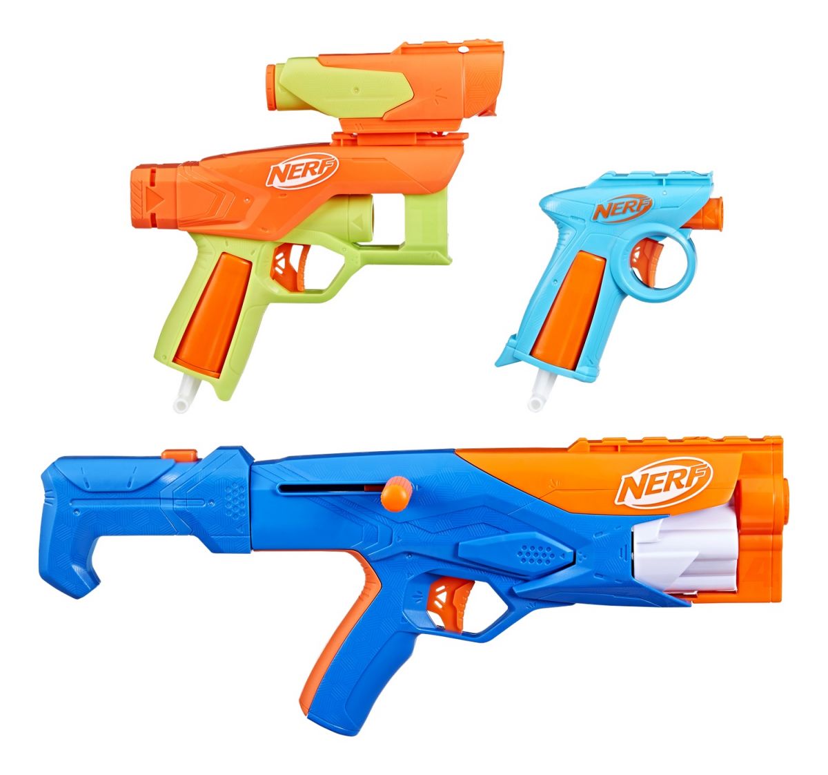 Набір з 3-х іграшкових бластерів та 18 стріл, серії Nerf N Series  фото 10