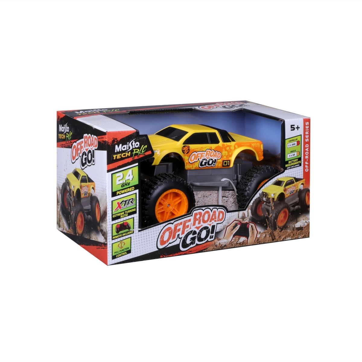 Автомодель на р/к Off Road Go, жовтий  фото 10