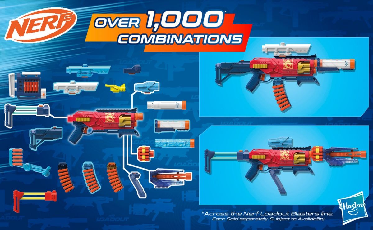 NER Бластер іграшковий Nerf Loadout Shadowspeed Recon  фото 10