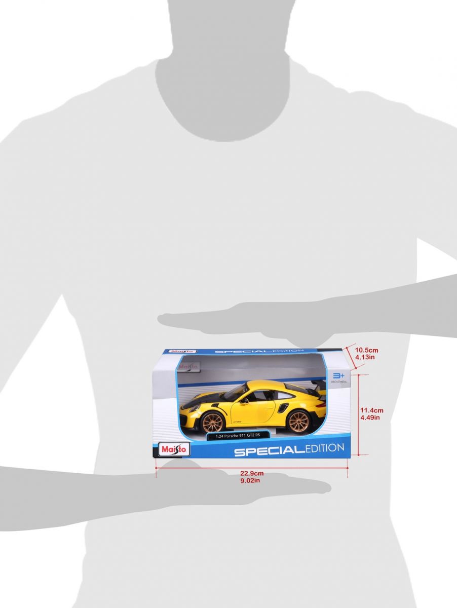 Автомодель в масштабі 1:24 - Porsche 911 GT2 RS  фото 10