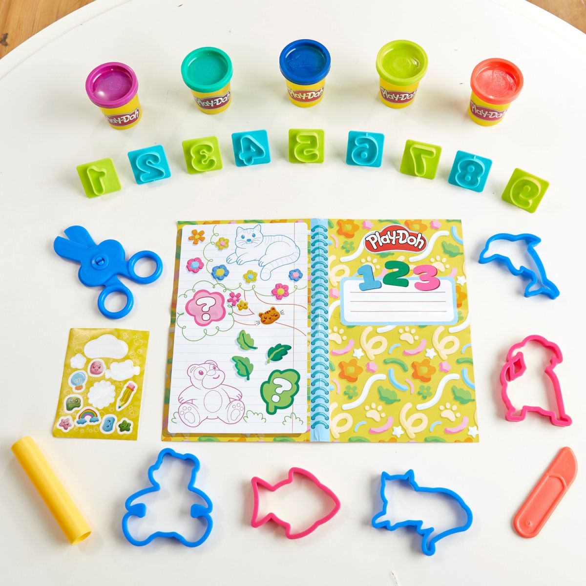 Play-Doh Набор для творчества с массой для лепки Школьные занятия  фото 10