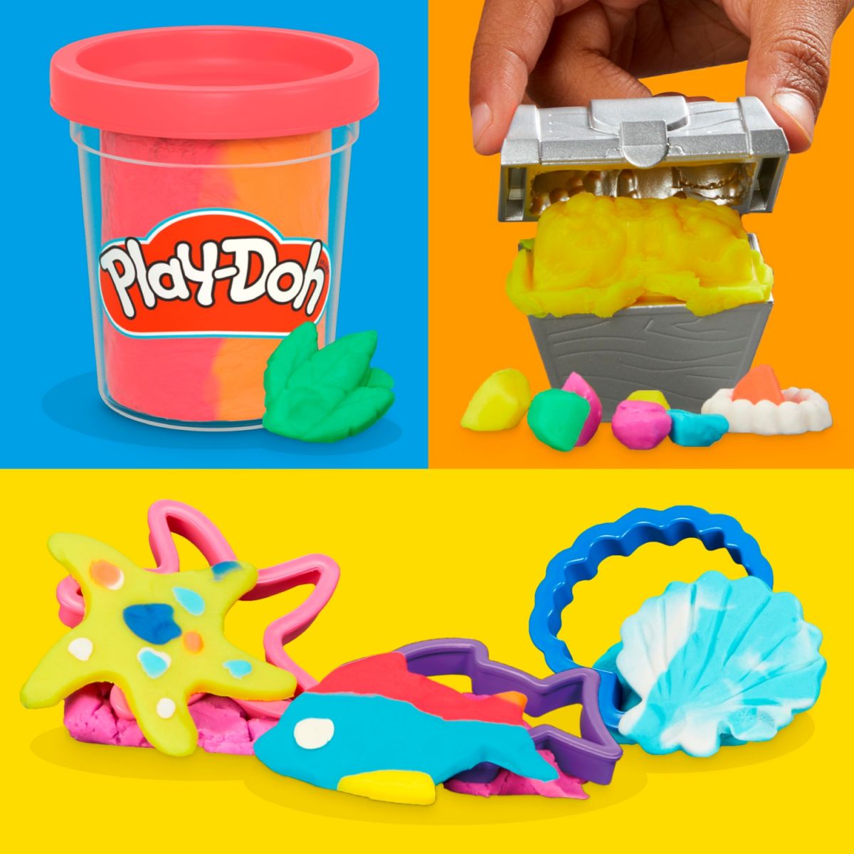 Play-Doh Набор для творчества с массой для лепки Вулканическое приключение с сокровищами  фото 10