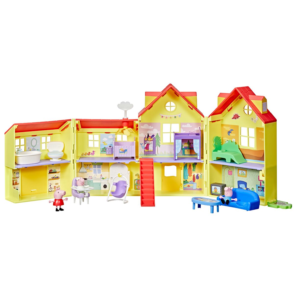 Ігровий набір Peppa Figurines – Великий родинний будинок Пеппи  фото 10