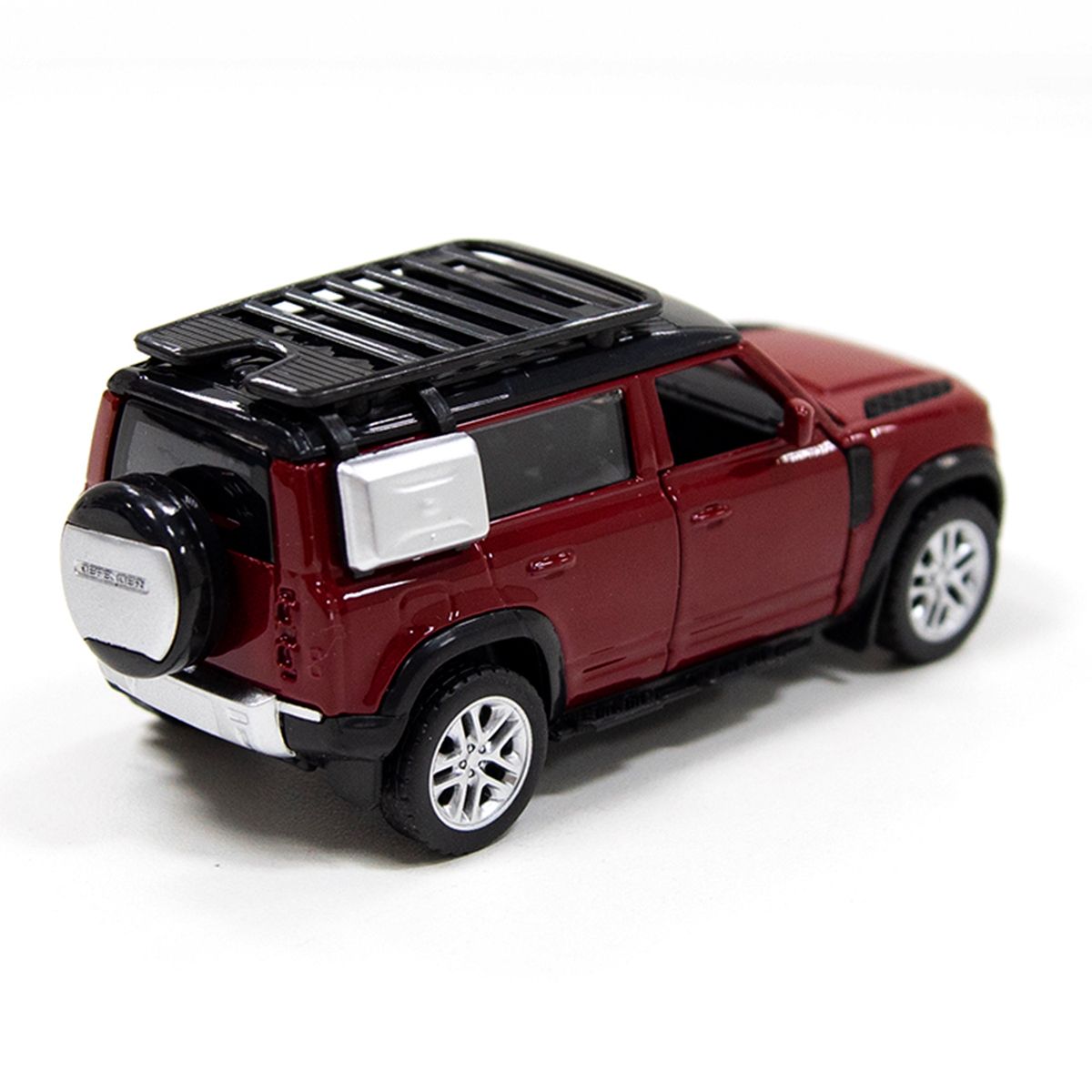 Автомодель - LAND ROVER DEFENDER 110 (червоний)  фото 10