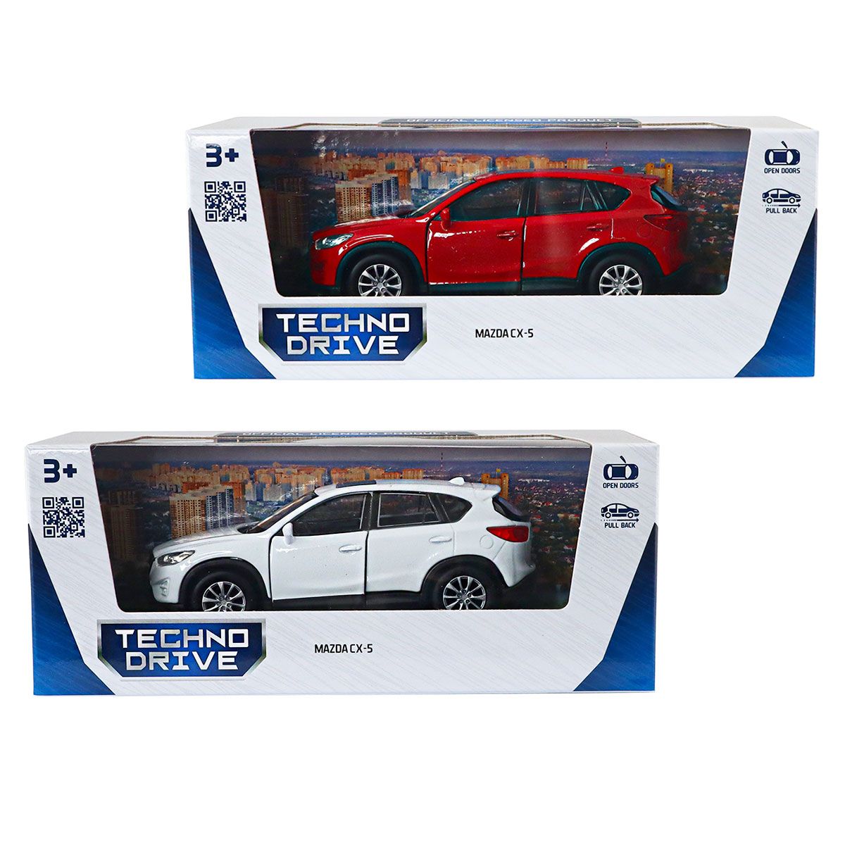 Автомодель - Mazda CX-5 (красный, белый)  фото 10