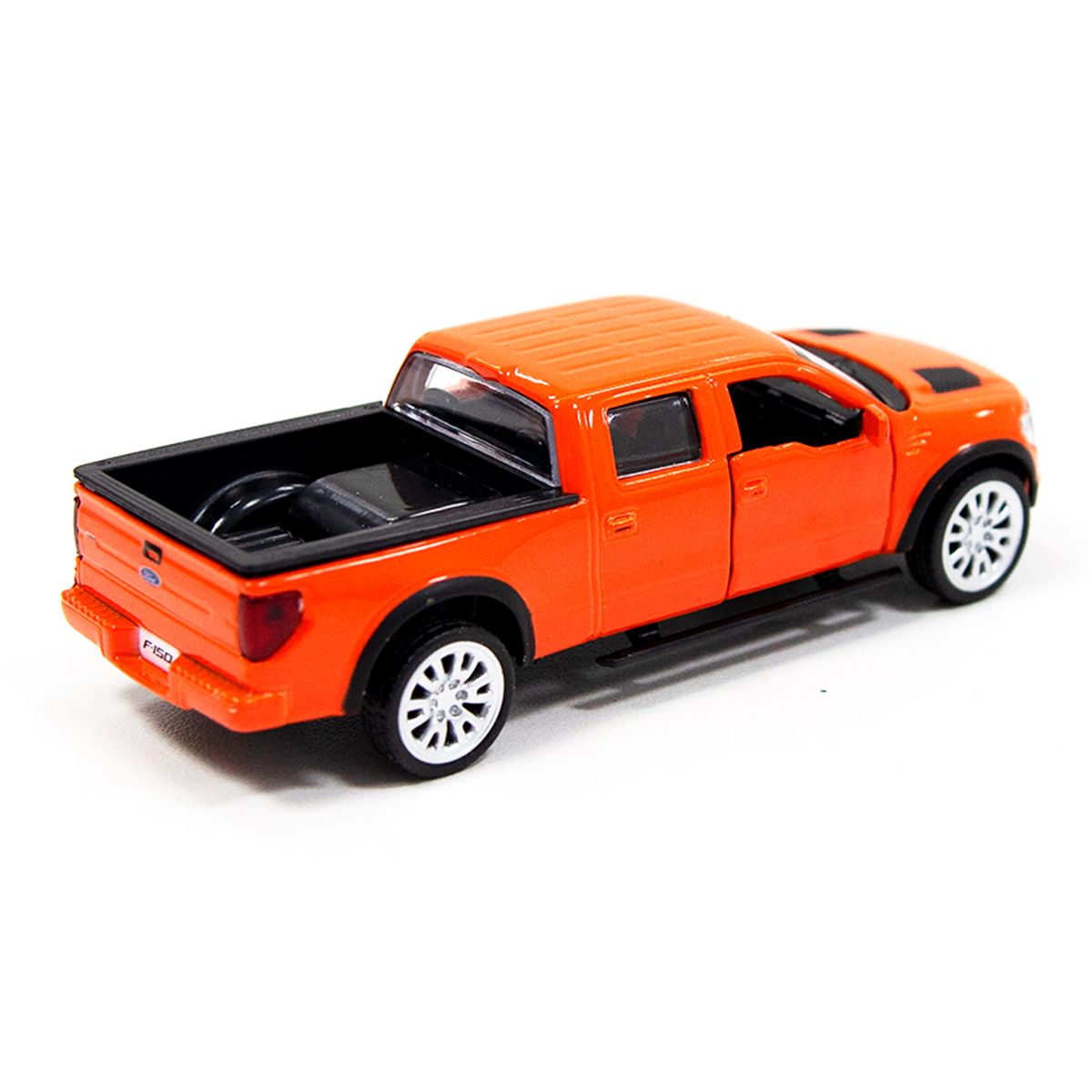 Автомодель - FORD F-150 SVT Raptor (оранжевый)  фото 10