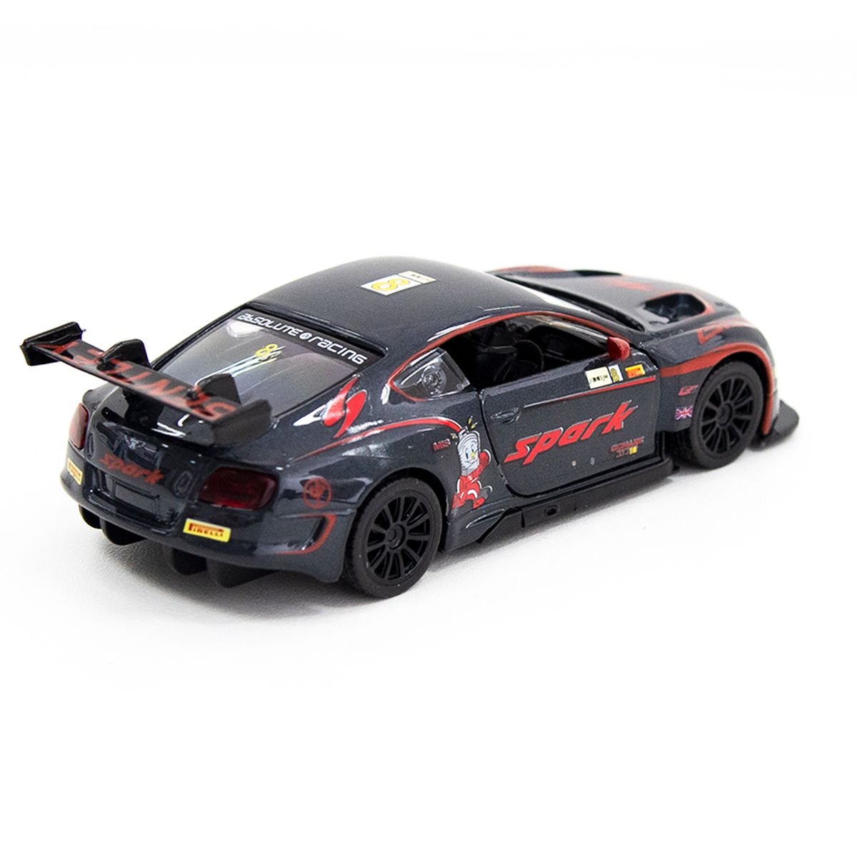 Автомодель - BENTLEY CONTINENTAL GT3 (чорний)  фото 10