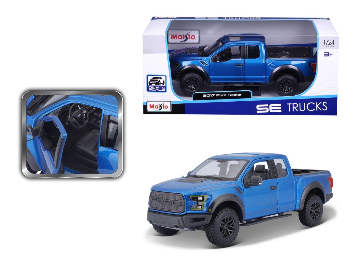 Машинка іграшкова 2017 Ford F-150 Raptor, масштаб 1:24  фото 10