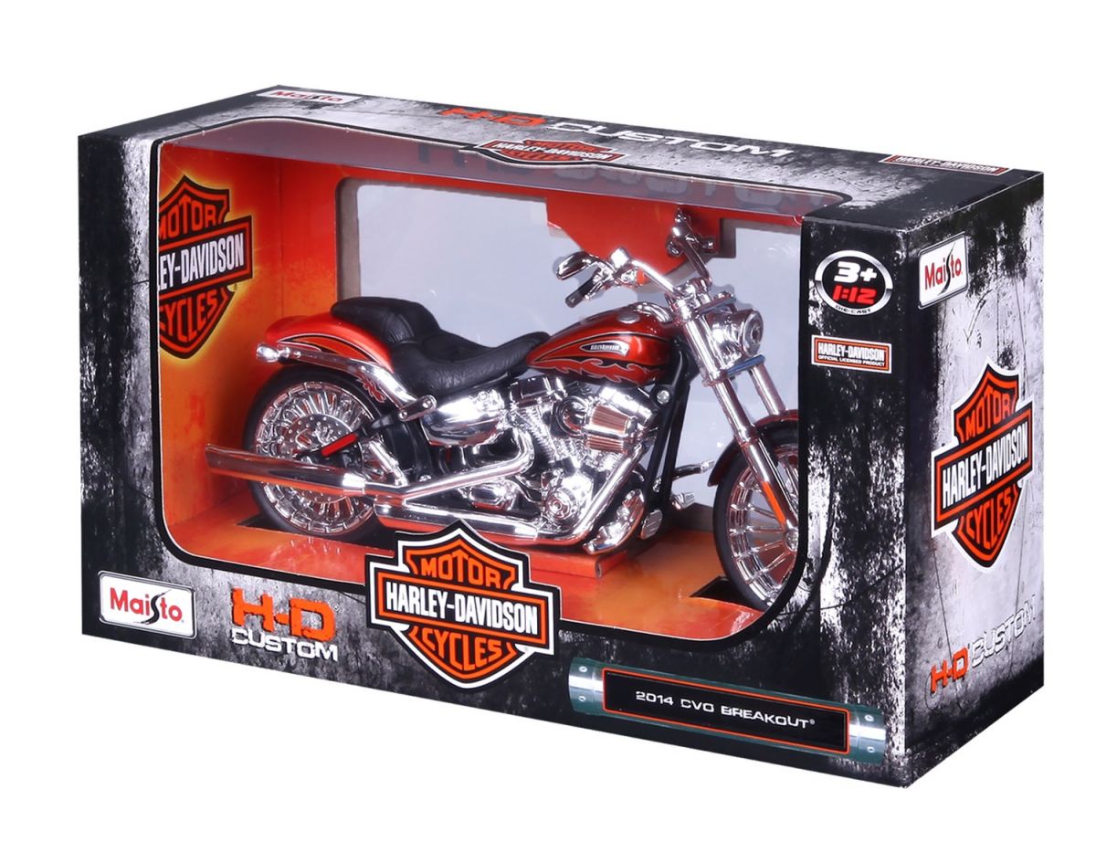 Мотоцикл іграшковий Harley-Davidson Motorcycles With Stand, масштаб 1:12, в асортименті  фото 10