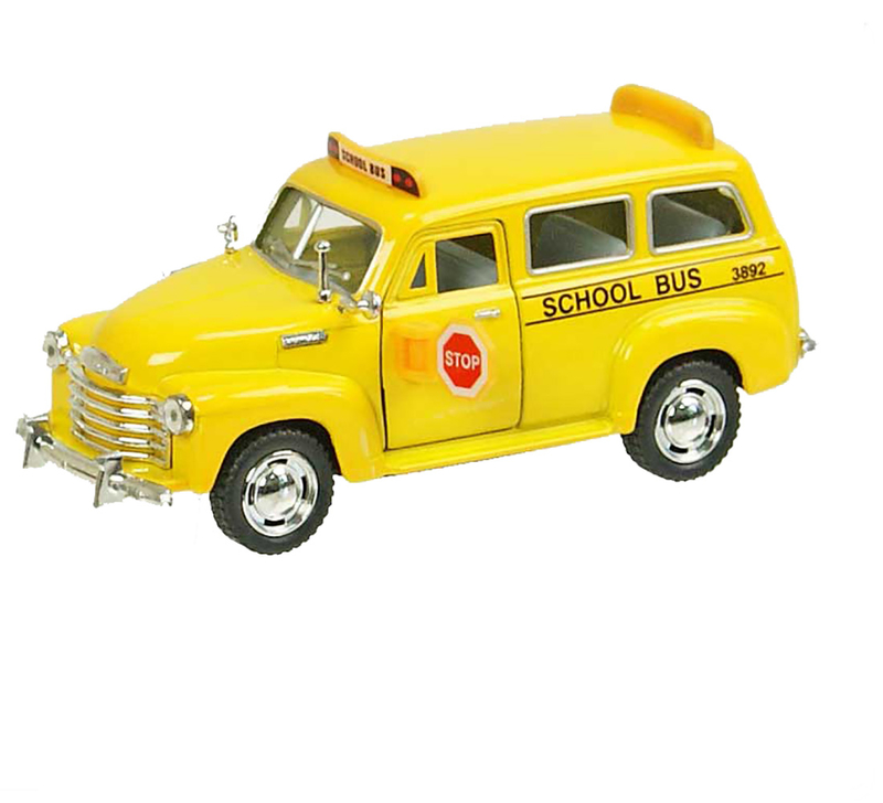Машинка KINSMART "Chevrolet Suburban School Bus"