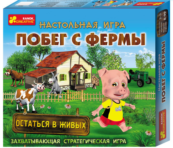 Настольная игра "Побег с фермы" (укр)