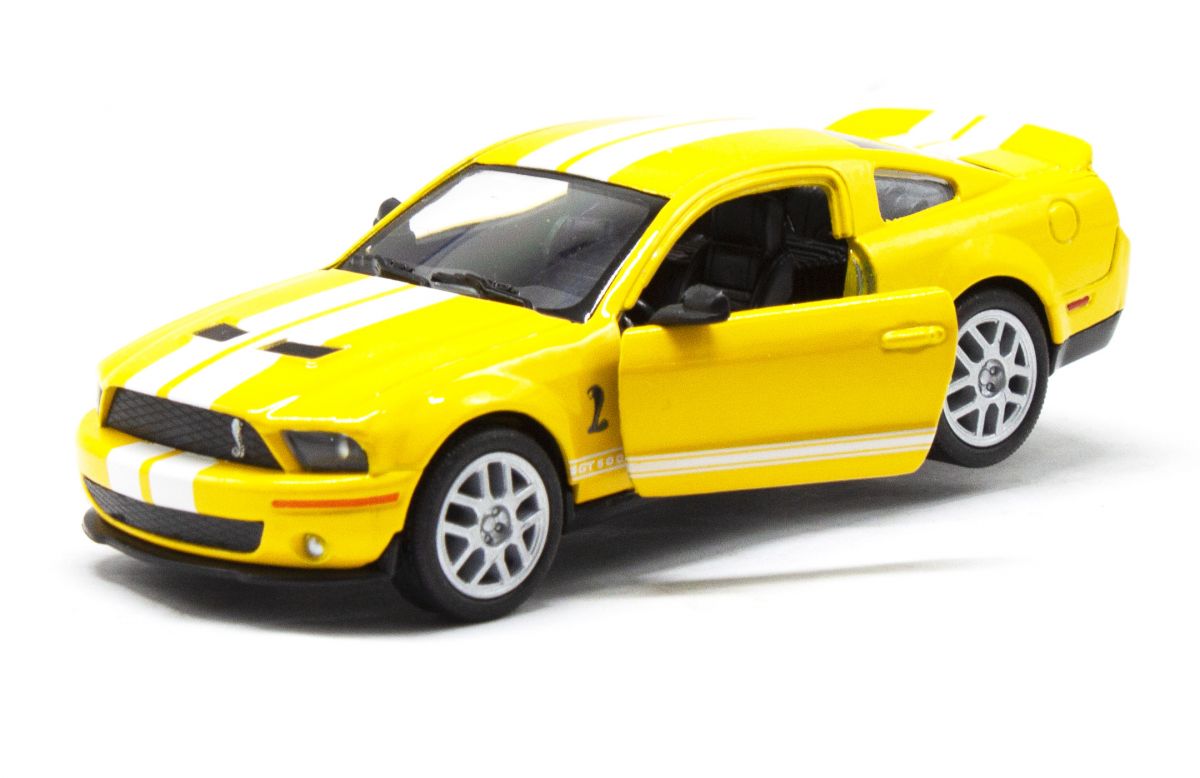 Машинка KINSMART "Shelby GT500" (желтая)