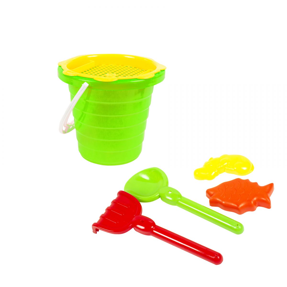 Пісочний набір, середній (салатовий)  фото 1