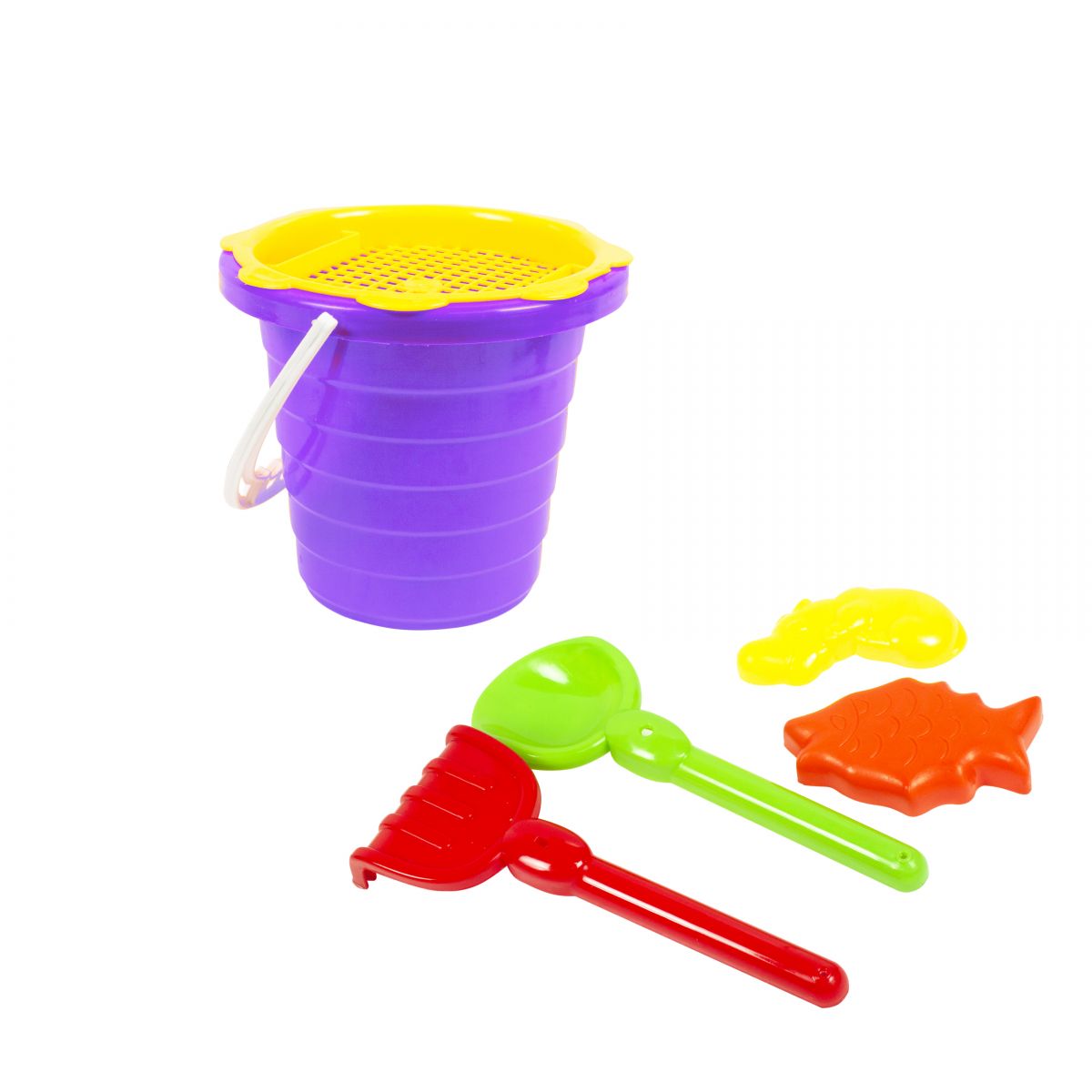 Песочный набор, средний (фиолетовый)  фото 1