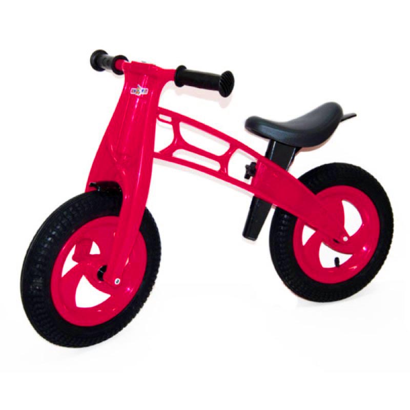 Біговел "Cross Bike" з надувними шинами, 12 "(малиновий)  фото 1