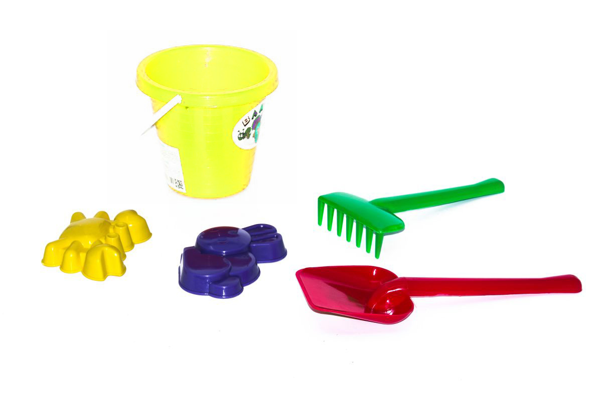 Пісочний набір "Бамсік малий" (жовтий)  фото 1