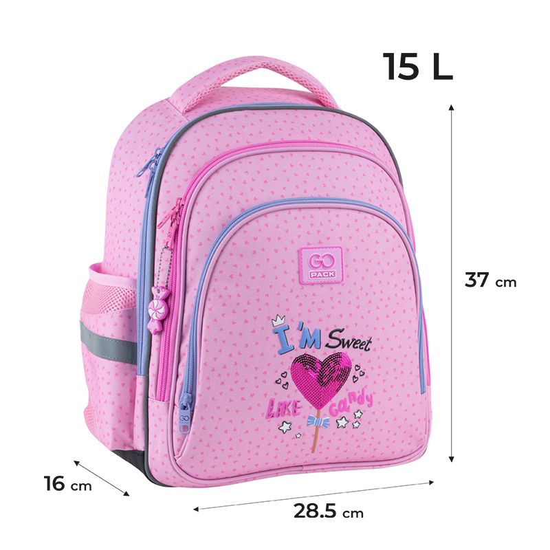 Рюкзак GoPack Education 2606S-3 Sweet Like Candy фото 11 Рюкзак GoPack Education 2606S-3 Sweet Like Candy фото 11