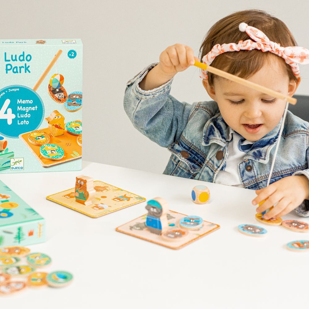 Набір ігор DJECO 4 в 1 "Лудопарк"  фото 11