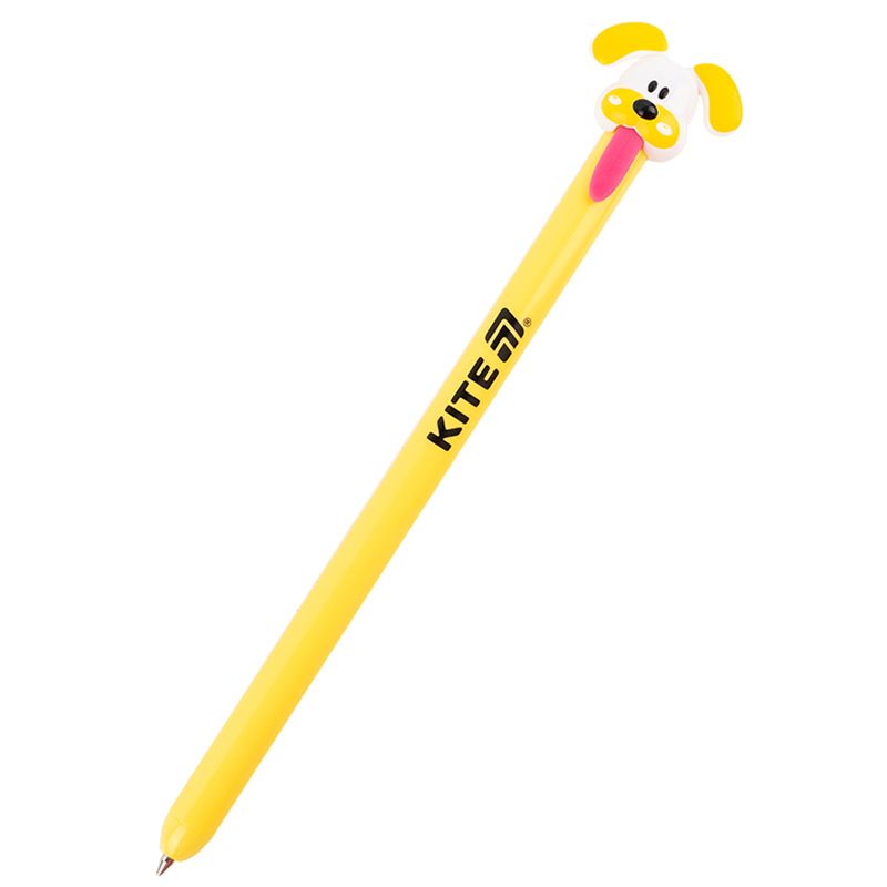 Ручка кулькова автоматична Little puppy, синя  фото 11